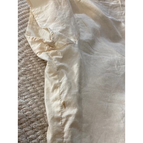 Old Navy Women Size Large Perfect Fit Top Cardigan Blouse Beaded Tie BOHO - Picture 10 of 10